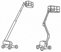 Mobile boom equipment
