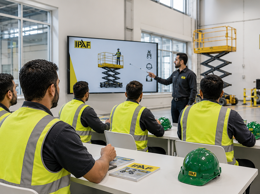 IPAF training session